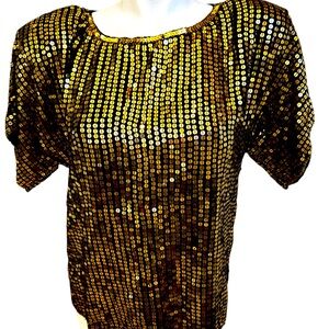 NWT VTG NINA COUTURE TOP